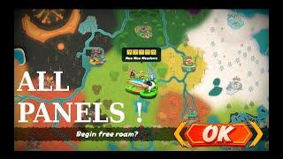 Moo Moo Meadows all panels (Mario Kart World)