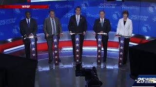 Democratic gubernatorial candidates clash in Palm Beach Gardens