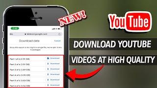 How to Download Your YouTube Videos in High Quality on iPhone | Legal Way