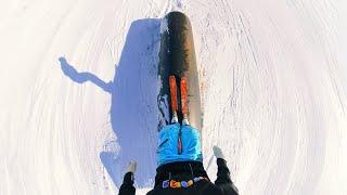 POV Park Skiing On A Bluebird Day!!