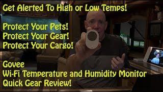 RV Wi-Fi Temperature & Humidity Monitor with NO Monthly Fee!
