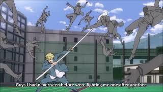 Durarara!! - Shizuo's high school life after meeting Izaya (Part 1)