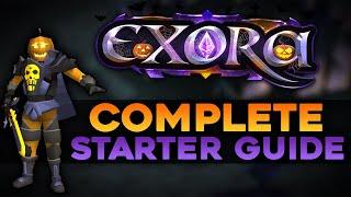 EXORA RSPS : *2021* ULTIMATE STARTER GUIDE : ( Best Tips, Tricks, Secrets ) | HUGE Giveaway!