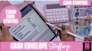 My First Cash Stuffing of 2023 | £3000 CASH STUFFING | January 2023