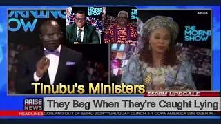 Tinubu Minister Begs Arise News For Mercy On Live TV