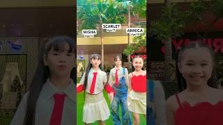 Tiktok dance with my beshies Scarlett Astrid and Misha Ann #tiktoktrends #annicatamo #tiktokdance