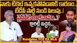 Kandukur YCP EX MLA Magunta Maheedhar Reddy Sensational Interview About Party Change | YS Jagan