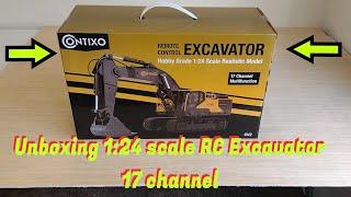 A Ville RC S02 E31 Unboxing RC Excavator 1/24 scale, RC Construction