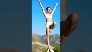 Stunting outside  #cheer #shorts #sportshorts #fitness #motivation @NickPrak @katabela