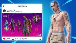 TRAVIS SCOTT OFFICIALLY ANNOUNCES HIS NEW SNEAKERS!! COULD YOU RETURN YOUR SKIN TO FORTNITE?