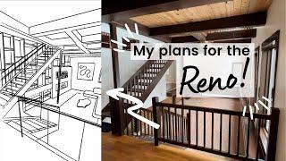 My Ideas For My Home Renovation! (Sketches, Inspiration, & More)