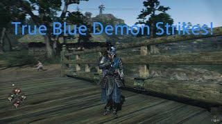 Rise of the Ronin Blue Demon Armor