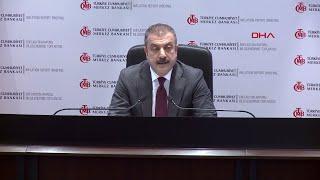 Merkez Bankası Başkanı Şahap Kavcıoğlu Enflasyon Raporu Bilgilendirme Toplantısında Konuştu