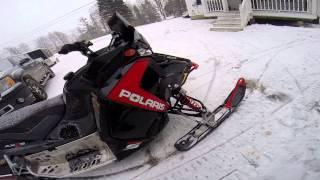 2015 Polaris AXYS 800 HO PRO S walk around and start up.