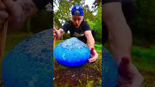 BIG BLUE BOBA BALLOON! #asmr #asmrsounds #davidbeck #relaxing #satisfying #relax #chill