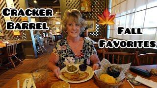 Sevierville Cracker Barrel- Taste Testing The New Fall Menu!