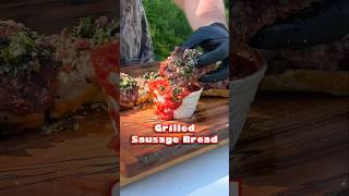 Grilled Sausage Bread (Next Level Appetizer) | Rough Cooking Recipe #campchef #feedyouroutside #food