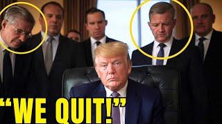 Trump Top Staff QUIT IMMEDIATELY After CABINET MEETING!