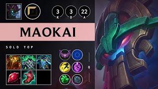 Maokai Top vs Gangplank: Killing spree - EUW Master Patch 14.15