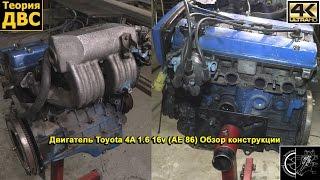 Теория ДВС: Двигатель Toyota 4A 1.6 16v (AE 86) Обзор конструкции