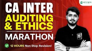 CA Inter Auditing & Ethics Marathon | May 2025 Exam | ArivuPro | CA Karthik