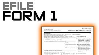 Guide to Form 1 on EForms