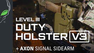 The Rapid Force Level 3 V3 Duty Holster | Alien Gear Holsters