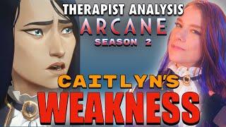 Arcane S2 Act 1: Caitlyn's Weakness — Analysis! #reacts #reaction