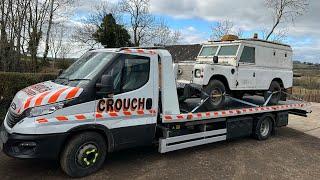 SAS Armoured Land Rover. Will it start?