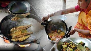 Bangladeshi simple village cooking blog || delicious fish curry recipe