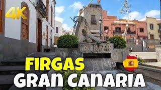 Gran Canaria - FIRGAS - 4K Walking Tour