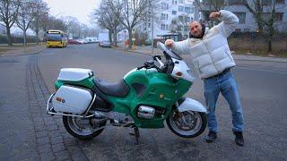 I buy the cheapest police motorcycle for 2500km winter tour