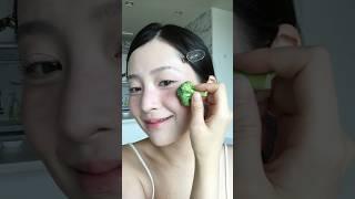 브로콜리로 주근깨 만들기 성공? #makeup #broccolifreckle #핀터레스트