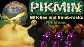 Pikmin 1 HD (Switch) - Glitches, Bomb-rock Oofs, and Dandori issue Compilation Part 2