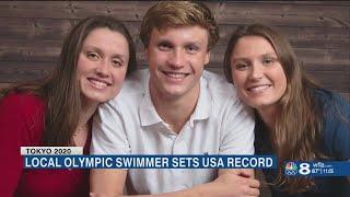 'I'm so proud': Clearwater Olympic swimmer Bobby Finke breaks a record in Tokyo Tuesday