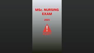 MSc nursing exam RAK #mscnursing2025notification #rakcollegeofnursing #mscnursing #governmentexam