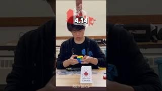 Fastest Rubik’s Cube Solves in North America!