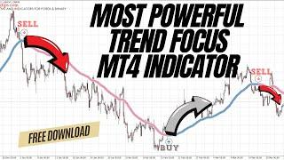 Most Powerful Trend Focus MT4 Indicator | FX Trading Strategy | Free Download