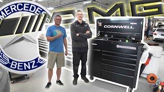 Amazon Sprinter Van Technician! Toolbox Tour | Cornwell XL Tool Cart W/ Power Drawer