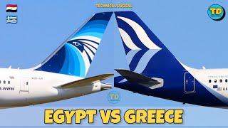 Egypt Air Vs Aegean Airlines Comparison 2022!  Vs 