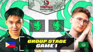TEAM FALCONS PH vs TEAM FALCONS MENA GAME 1 | ESL SNAPDRAGON PRO SERIES - MOBILE MASTER 2025