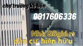 (33)*Q8.hẻm thông.chợ trường kề bên.3x9-1lầu.2pn.1vs.giá 1t350.LH:0917606336