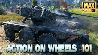 EBR 75 FL 10: ACTION ON WHEELS #101 - World of Tanks