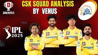 CSK Squad Analysis  | Chennai Super Kings Preview  | Dream11