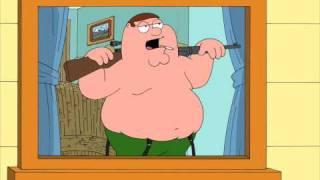 Family Guy - Peter shoots on Lois