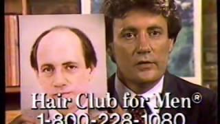 1984 Hair Club for men "Sy Sperling I'm not just the president" TV Commercial