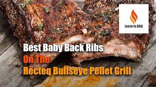 Best Baby Back Ribs On The Recteq Bullseye Pellet Grill Review!