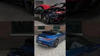 Who Wins the Roof Closing Challenge? - Porsche vs Mercedes  #shorts