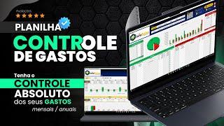 LANÇAMENTO: PLANILHA CONTROLE DE GASTOS │ VÍDEO DE APRESENTAÇÃO