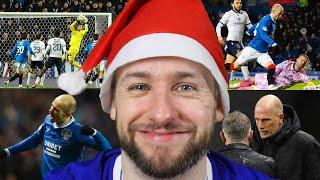 RANGERS 1 DUNDEE 0 REACTION! 4 BARS, 3 POINTS, 1 GOAL & A CLEARANCE OFF THE LINE..MERRY CHRISTMAS!